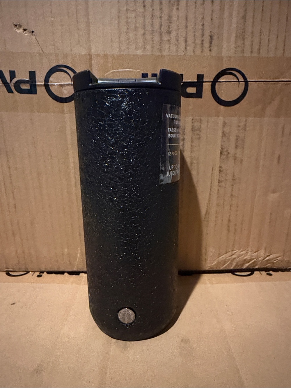 Starbucks Black Textured Travel Tumbler